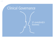Link to Annual Report 2004-05 Clinical Governance
