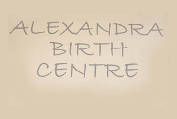 Picture of a sign that says Alexandra Birthing Centre