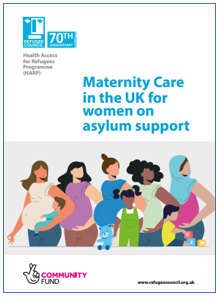 image of a guide to maternity care booklet