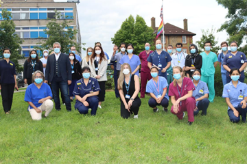 Picture of the respiratory team