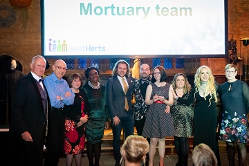 Picture of mortuary team