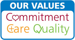 Picture of our new values logo