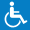 Picture of a blue badge