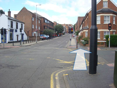 Picture showing the busy junction of Victoria Street and Upper Lattimore Road