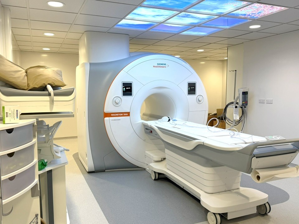 MRI scanner at the new CDC