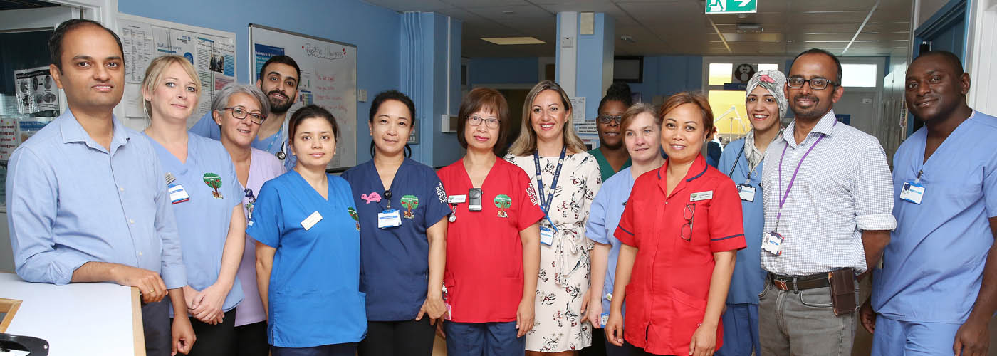 Picture of maternity staff