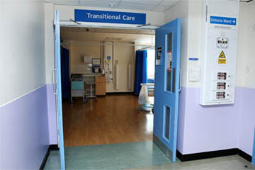 Picture of the entrance to Transitional Care