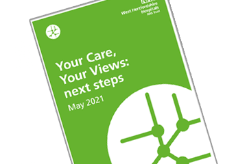 Photo of the your care, your views phase two leaflet