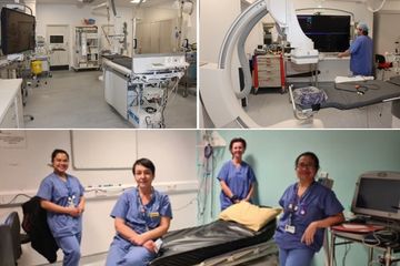 Picture of cath lab