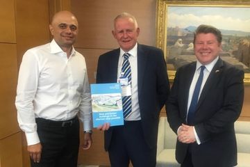 Picture of Sajid Javid, Phil Townsend and Dean Russell
