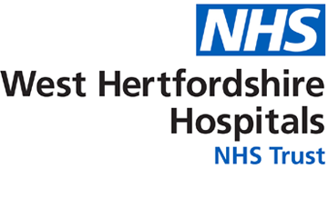 Logo for West Hertfordshire Hospitals NHS trust