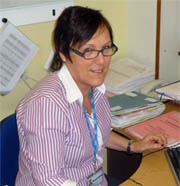 Picture of Karen Baker, Urogynaecology Secretary