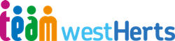 A picture of the Team west herts logo
